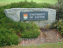 2015 PhD Studentship Programme at University of Exeter, UK