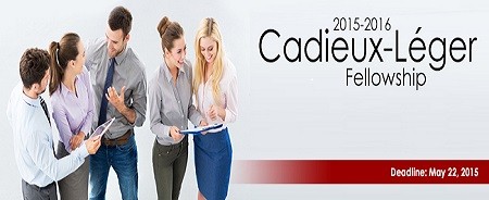 2015 DFATD Cadieux-Léger Fellowship program in Canada