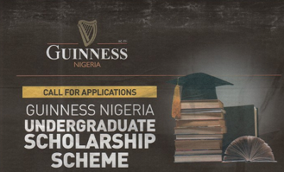 Guinness Nigeria Undergraduate Scholarships.