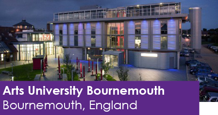 Masters Scholarships, Arts University of Bournemouth UK, 2016