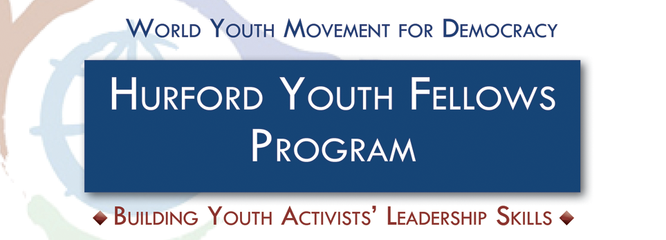 Hurford Youth Fellowship Program, USA 2016-17