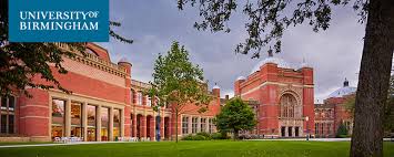 MSc Scholarships at University of Birmingham in UK 2017