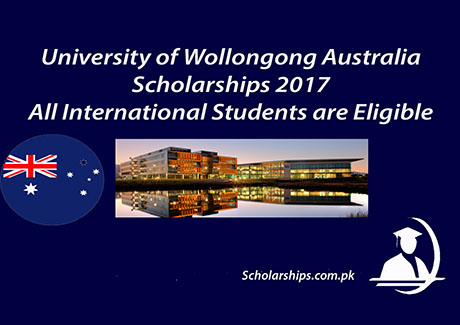  University of Wollongong Scholarships. 