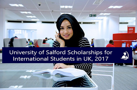  University of Salford Scholarships. 