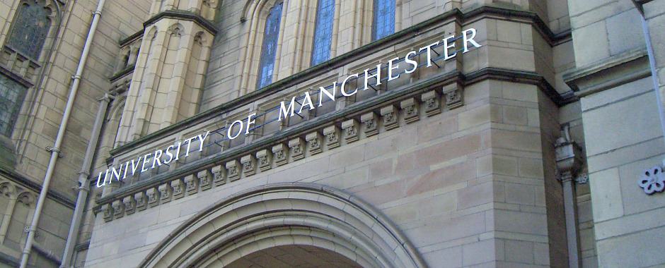 PhD Studentships for International Students at University of Manchester, UK, 2018