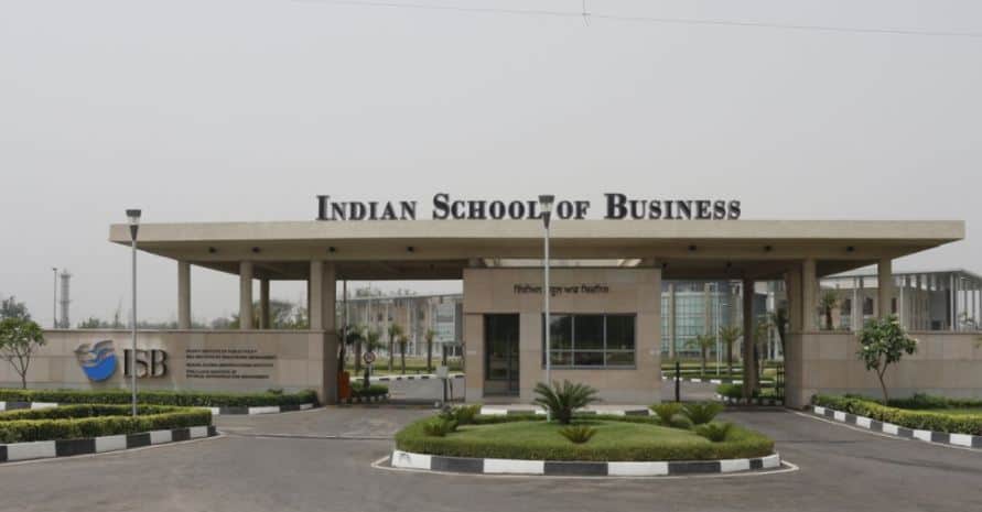 International Scholarships at Indian School of Business (ISB), 2018