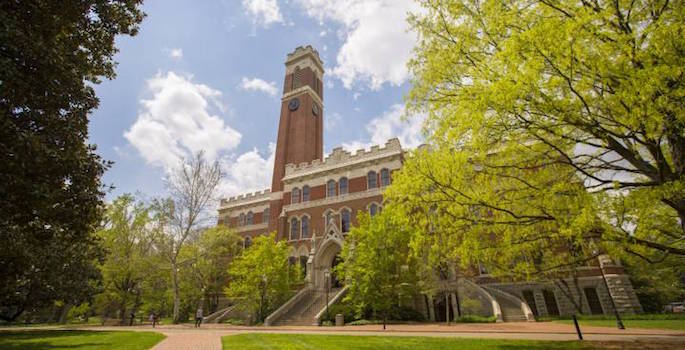 Merit Scholarships at Vanderbilt University in USA, 2018