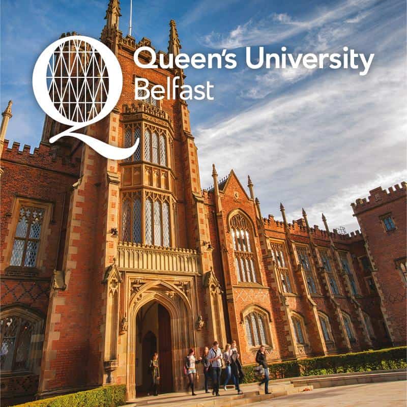 Queen’s University Belfast, Mary McNeill International Scholarships.