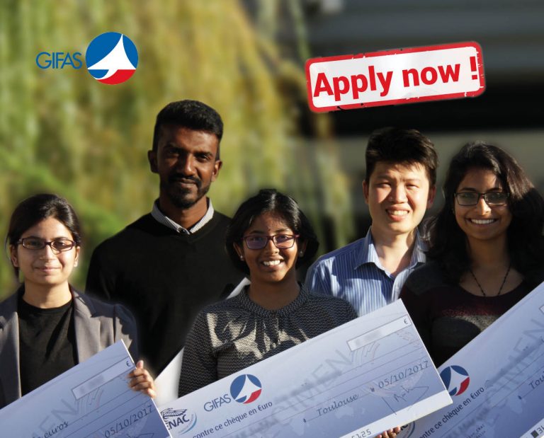 France Partially Funded ENAC-GIFAS Postgraduate Scholarships.