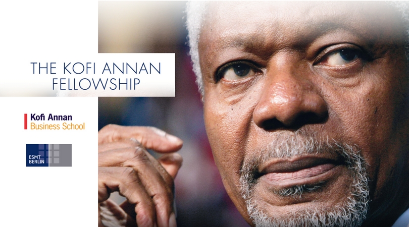 Kofi Annan Business School Foundation Master Fellowships for Developing Countries in Germany, 2018