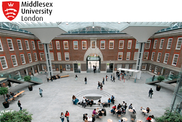 UK Middlesex University international undergraduate scholarships 2018 2019