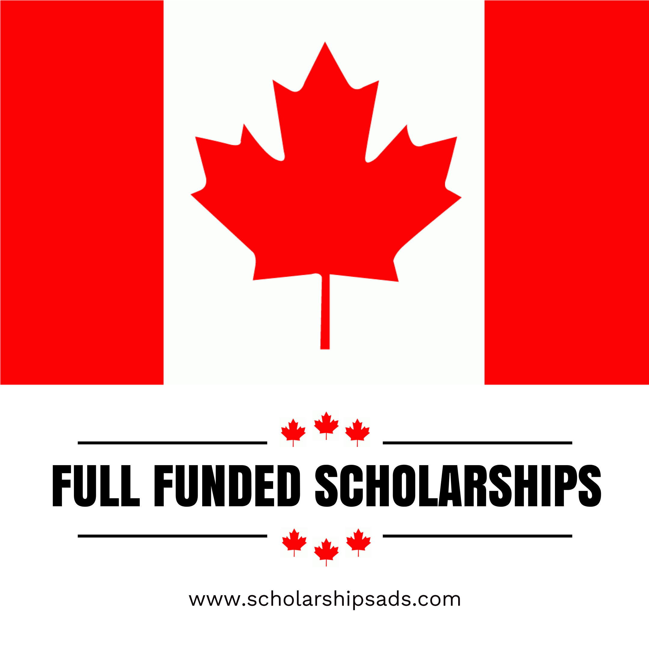 100 % Fully Funded Scholarships in Canada for International Students in 2024