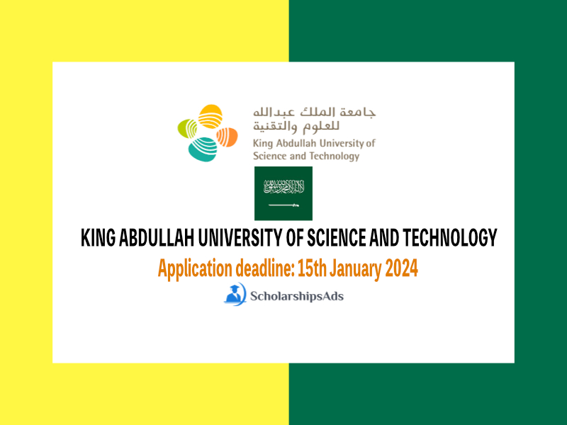 KAUST Saudi Arabia Scholarships Opportunities for International Students in 2024
