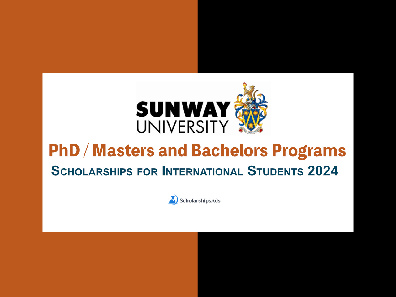 Sunway University in Malaysia Announces Prestigious Scholarships.