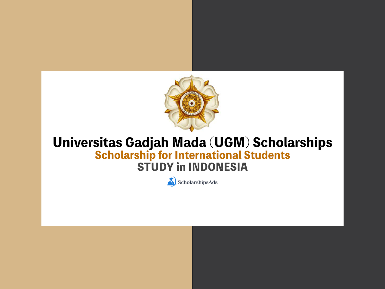 Universitas Gadjah Mada (UGM) Undergraduate Scholarships