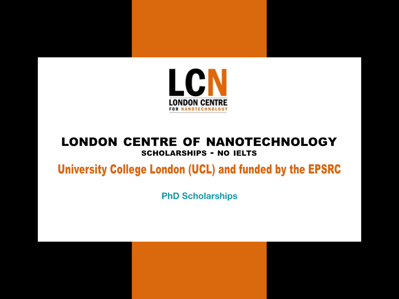 London Centre for Nanotechnology Announces PhD Positions for 2024