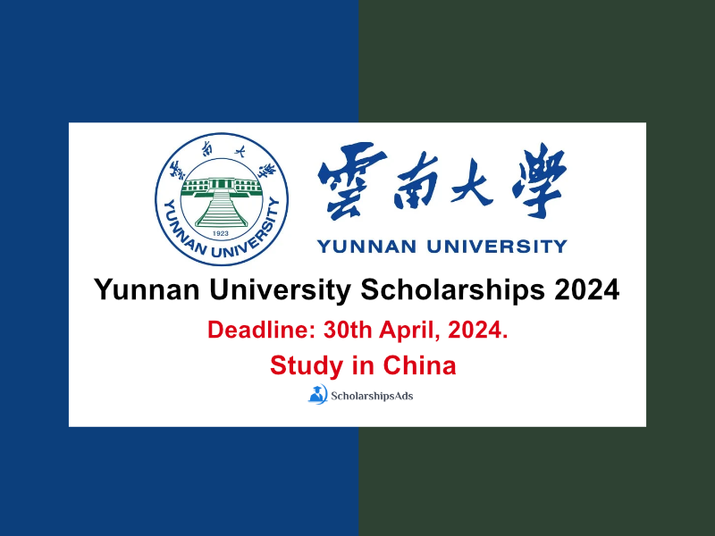 Yunnan University Scholarships 2024 in China