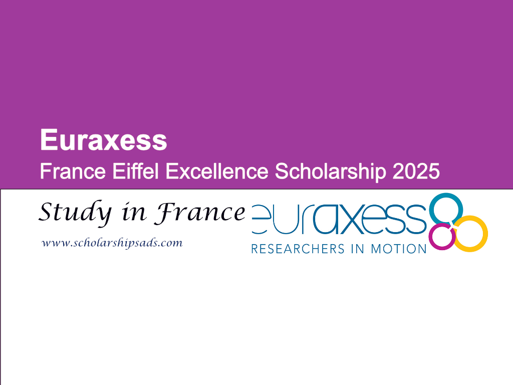 Euraxess France Eiffel Excellence Scholarships.