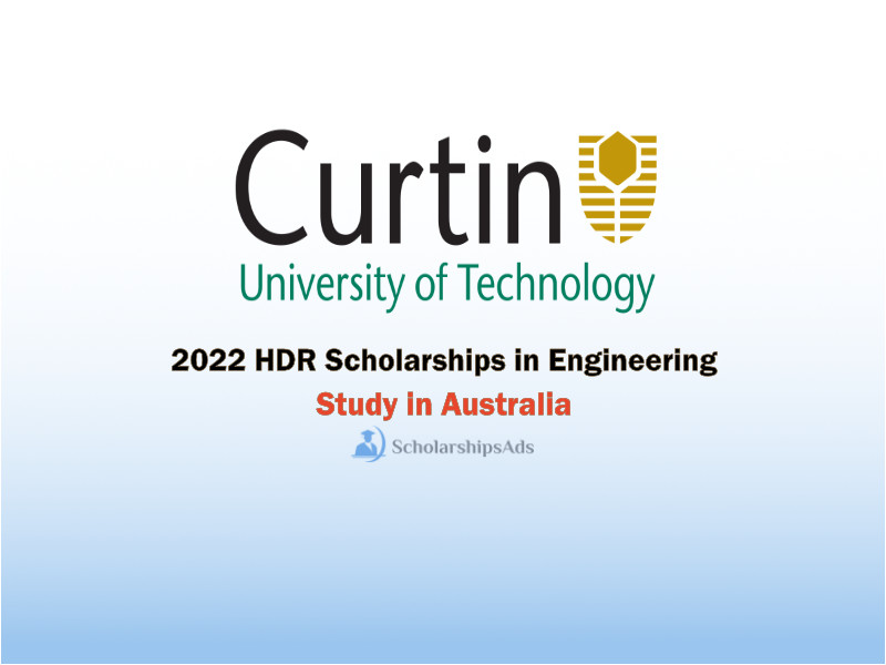  2022 HDR Scholarships. 