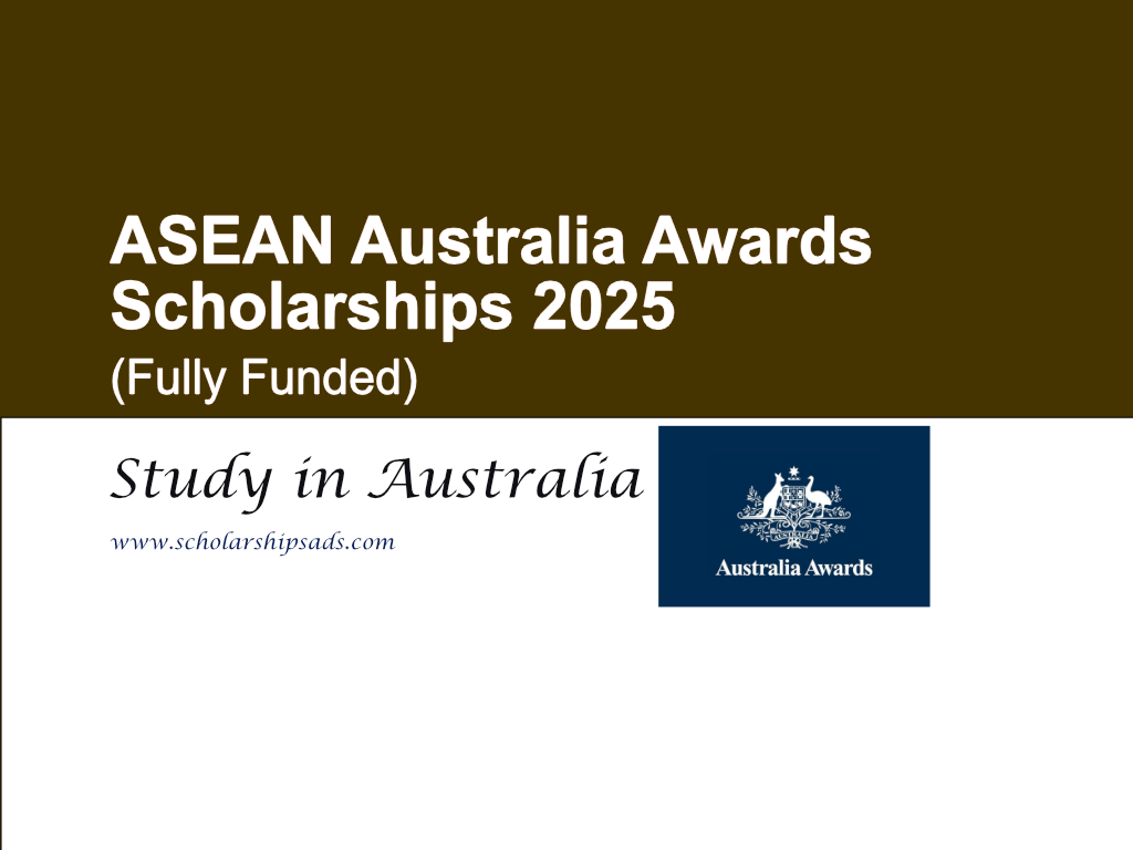 ASEAN Australia Awards Scholarships.