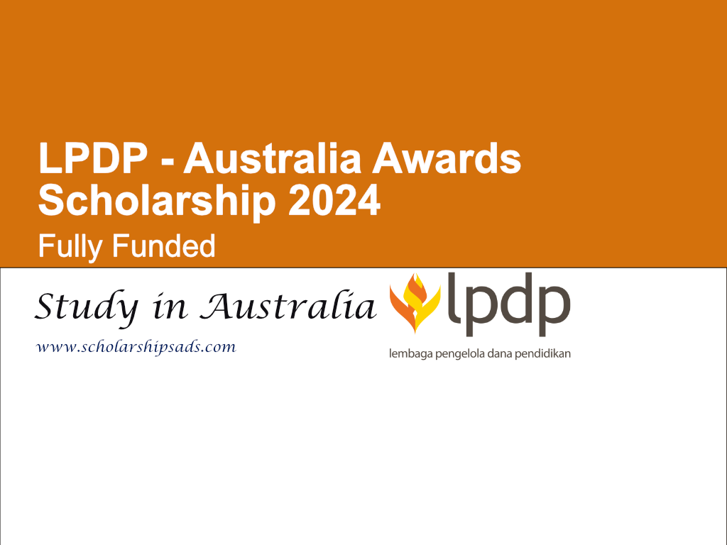 LPDP - Australia Awards Scholarship 2024 (Fully Funded)