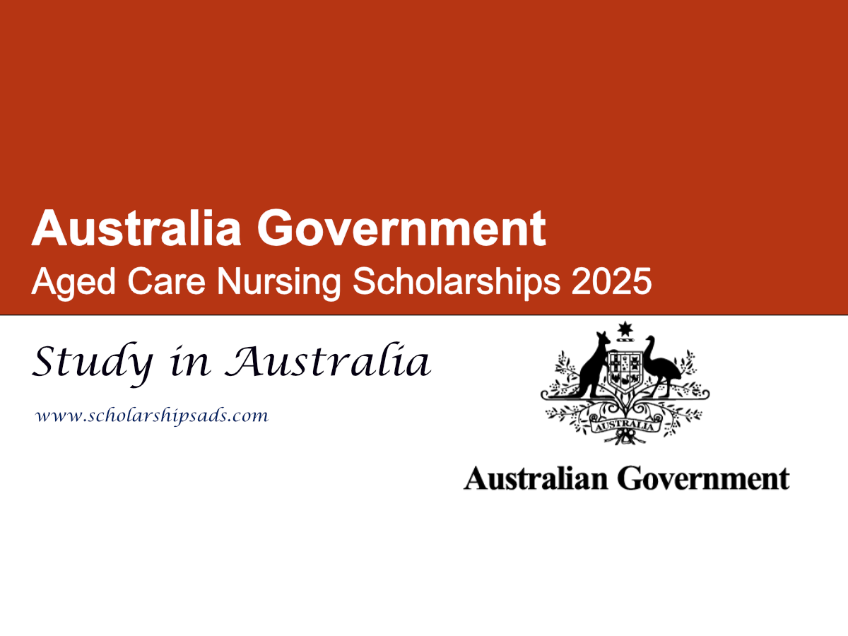 Australian Government Aged Care Nursing Scholarships 2025