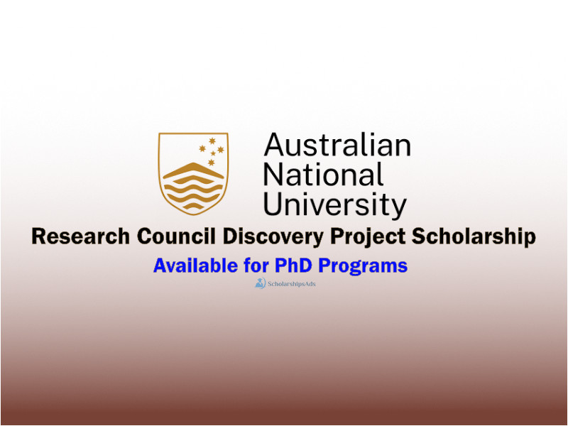  Australian Research Council Discovery Project Scholarships. 