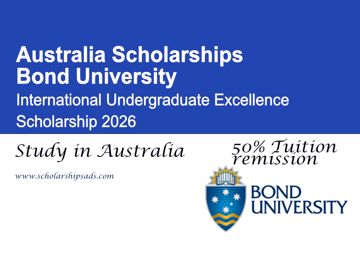 Australia Bond University International Undergraduate Excellence Scholarship 2026
