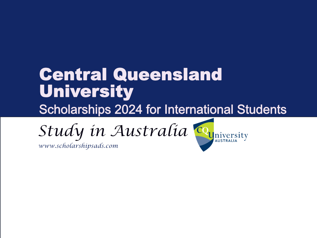 Central Queensland University Scholarships 2024 for International Students, Australia.