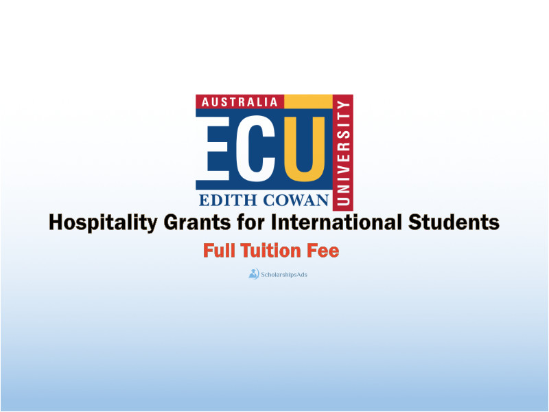 ECU Hospitality Grants for International Students, Australia 2022-23