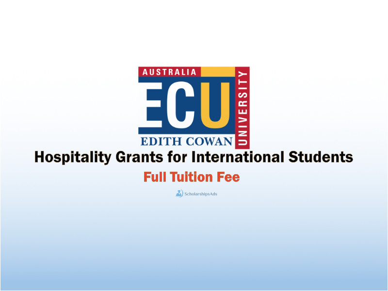  ECU Hospitality Grants for International Students, Australia 2022-23 