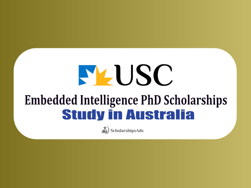  Embedded Intelligence PhD Scholarships. 