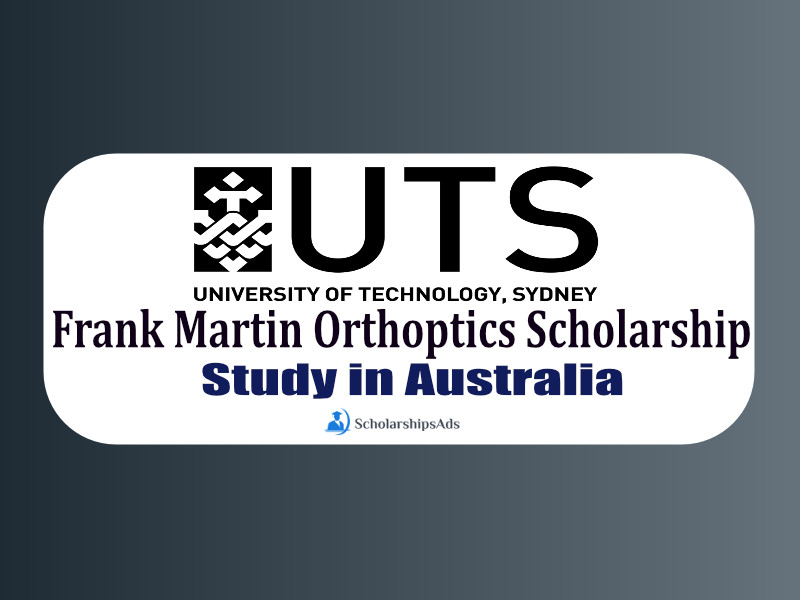  Frank Martin Orthoptics Scholarships. 