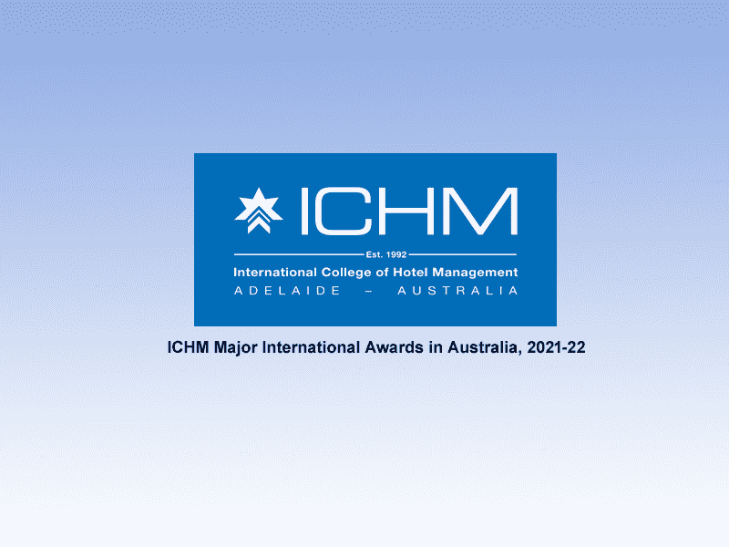 ICHM Major International Awards in Australia, 2021-22