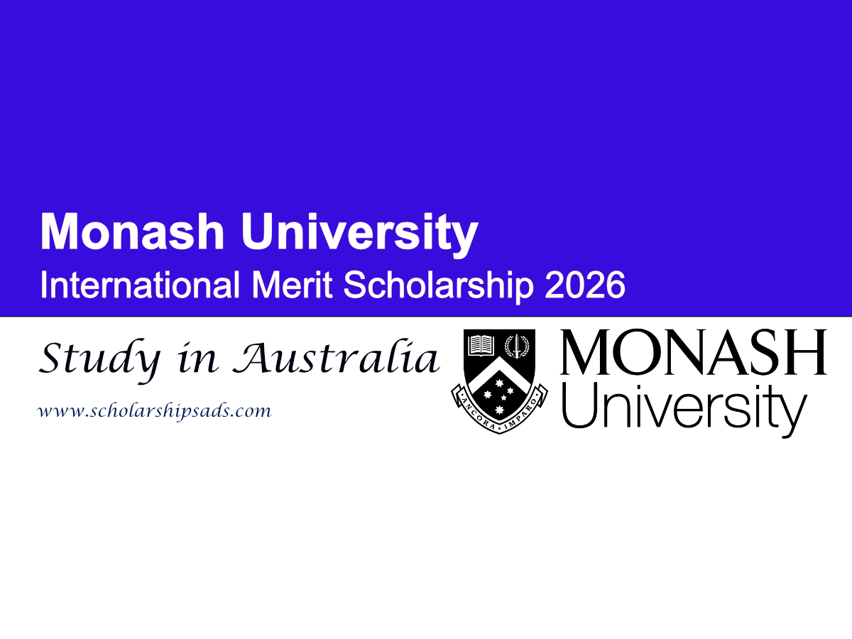 Monash University Australia International Merit Scholarship 2026