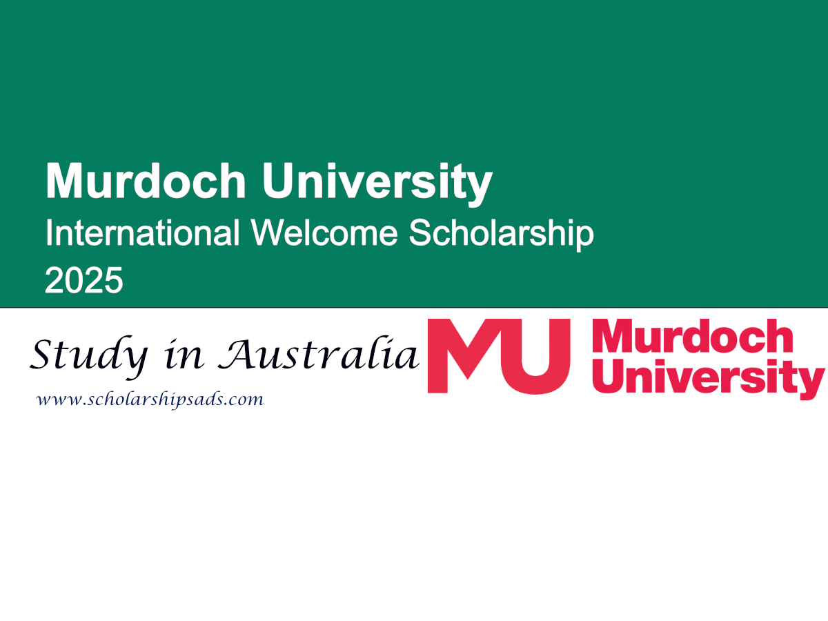 Murdoch University Australia International Welcome Scholarship 2025