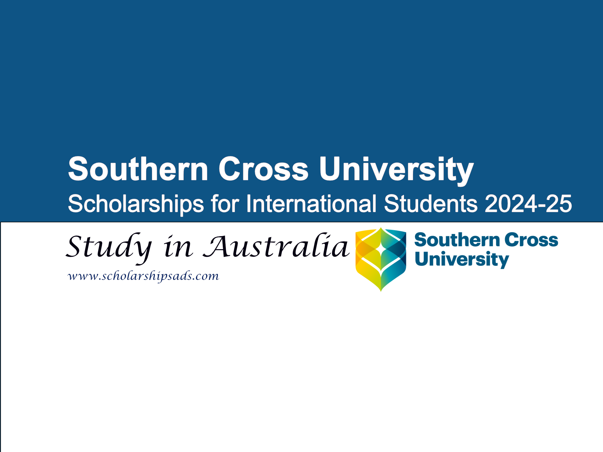 Southern Cross University Scholarships 2024-25 in Australia.