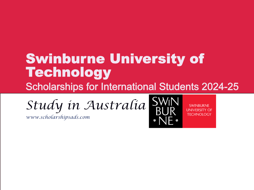 Swinburne University of Technology Scholarships.