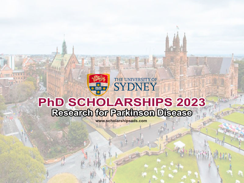University of Sydney PhD Scholarship (Parkinson's Disease Research)