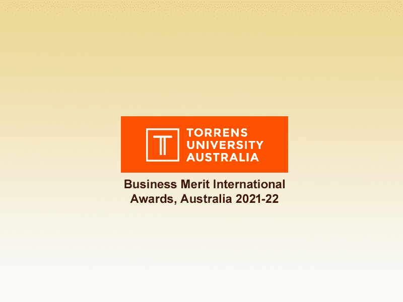 Business Merit International Awards, Australia 2021-22