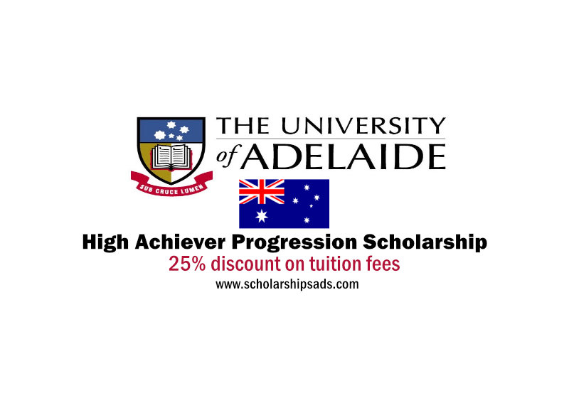  University of Adelaide Australia The Eynesbury College High Achiever Progression Scholarships. 
