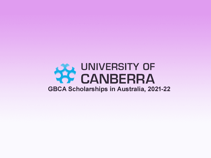 University of Canberra GBCA Scholarships.