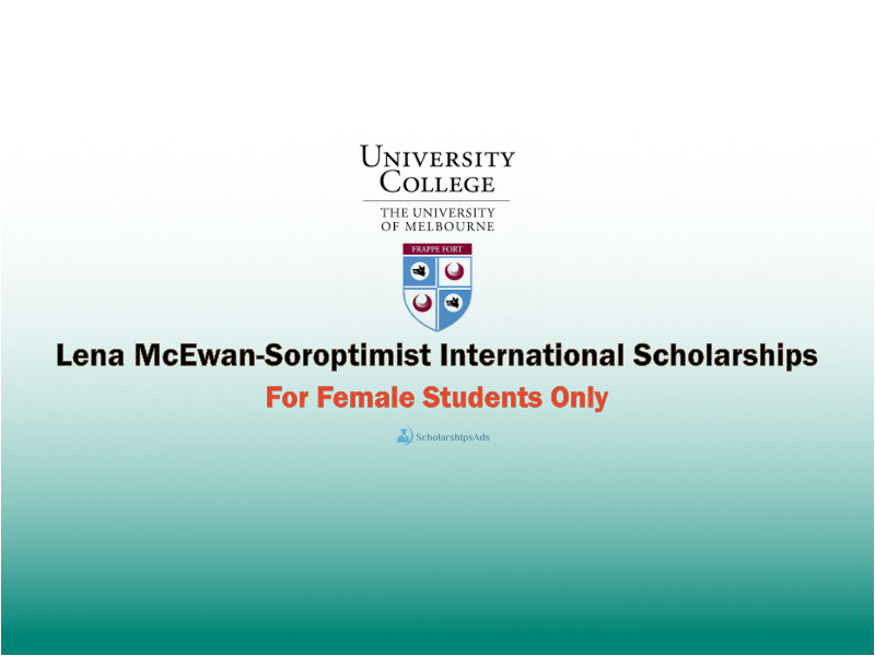  Lena McEwan-Soroptimist International Scholarships. 