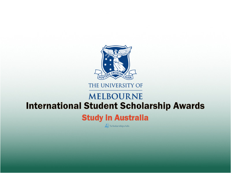  University of Melbourne International Student Scholarships. 