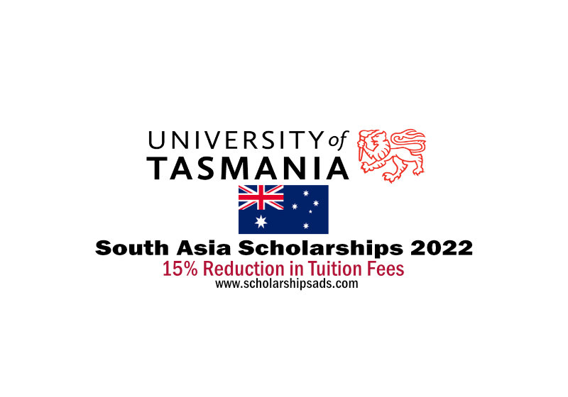 University of Tasmania Australia South Asia Scholarships.