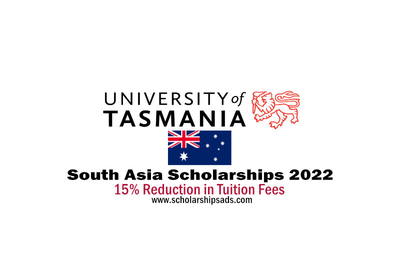  University of Tasmania Australia South Asia Scholarships. 