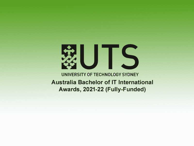  Australia Bachelor of IT International Awards, 2021-22 (Fully-Funded) 