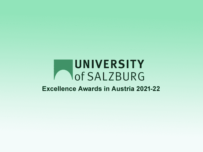  University of Salzburg Excellence Awards, Austria 2021-22 