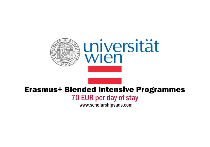  University of Vienna Austria Erasmus+ Blended Intensive Programmes 2023 