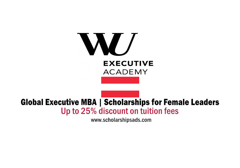 WU Executive Academy Vienna Austria Global Executive MBA | Scholarships for Female Leaders 2023